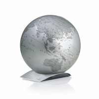 Tischglobus Atmosphere "New World" Capital Q Silver - Ø 30 cm